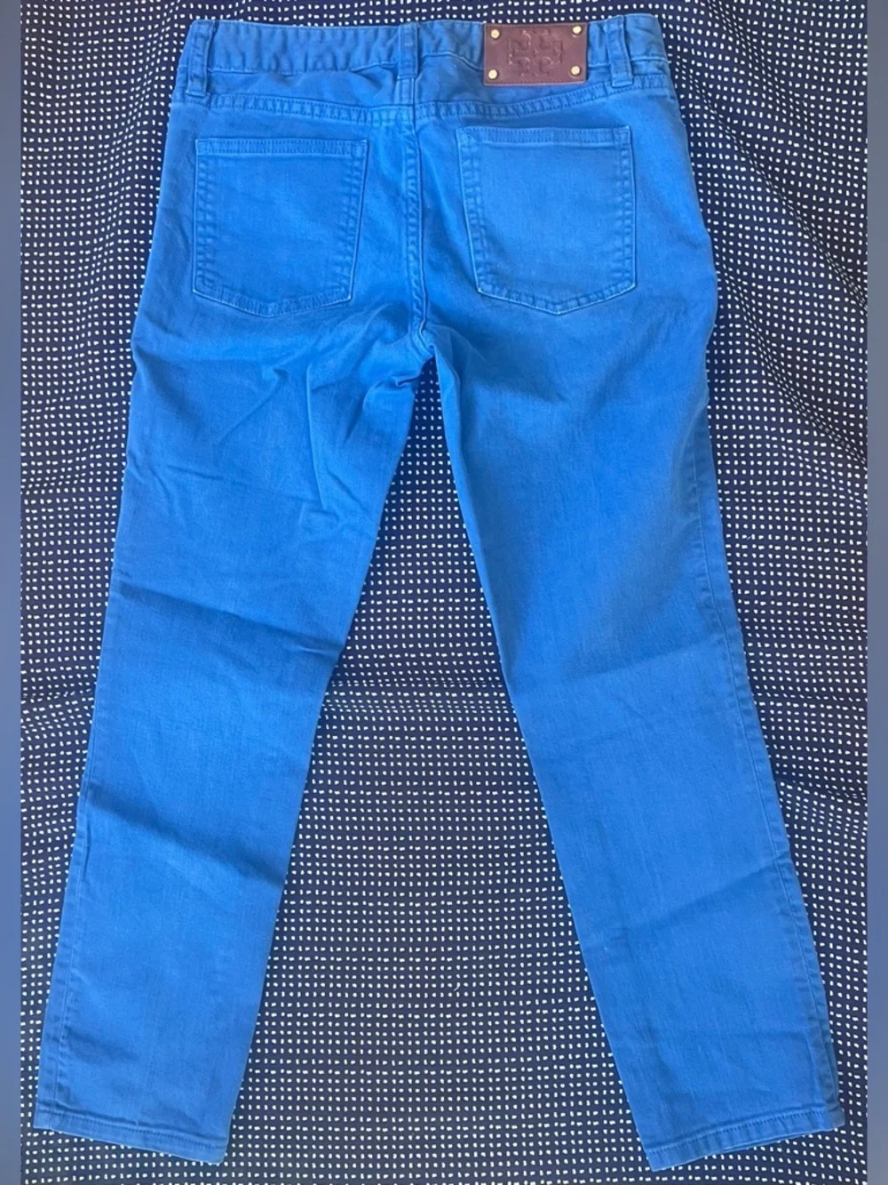 Tory Burch Alexa Cropped Skinny Jean